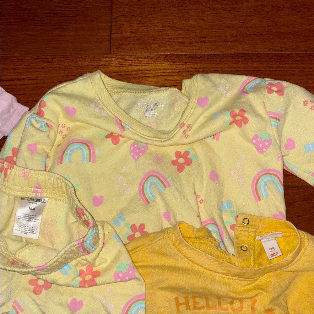 Colorful Set bundle lot baby 18 24 months children’s place garamimals cat jack - Picture 6 of 6